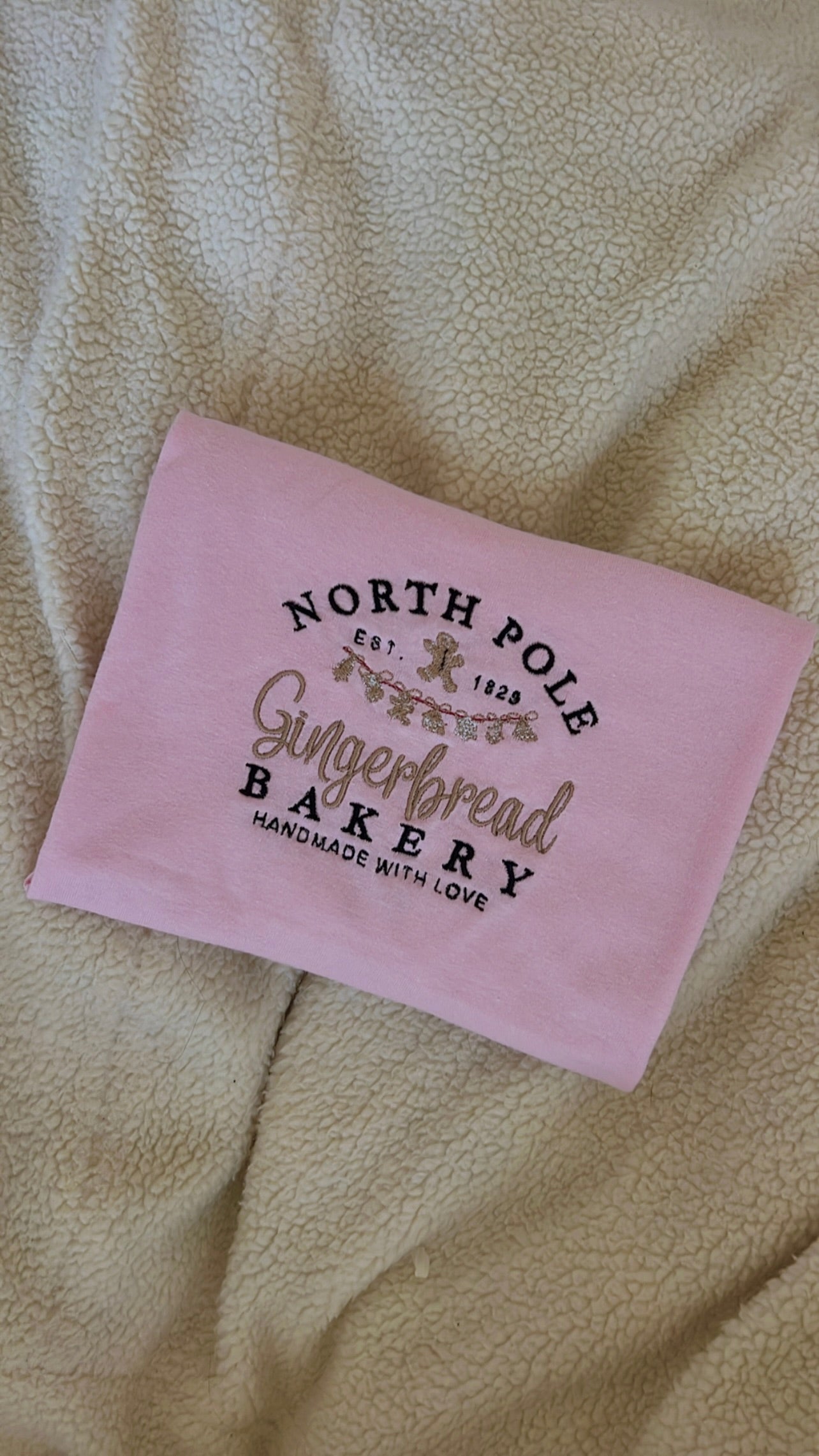 gingerbread bakery sweatshirt