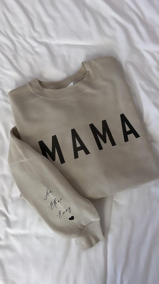custom mama sweatshirt