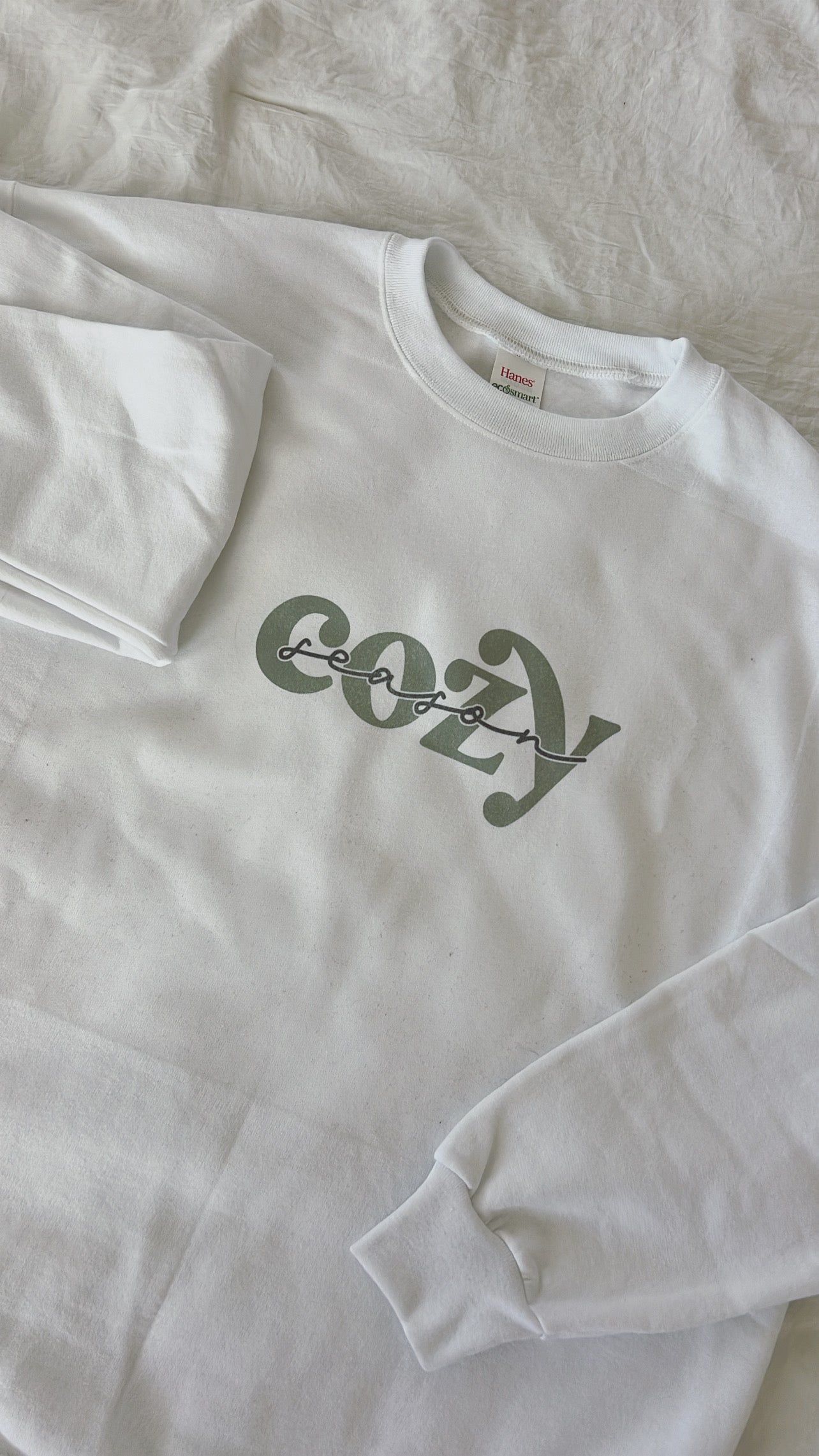 cozy season sweatshirt