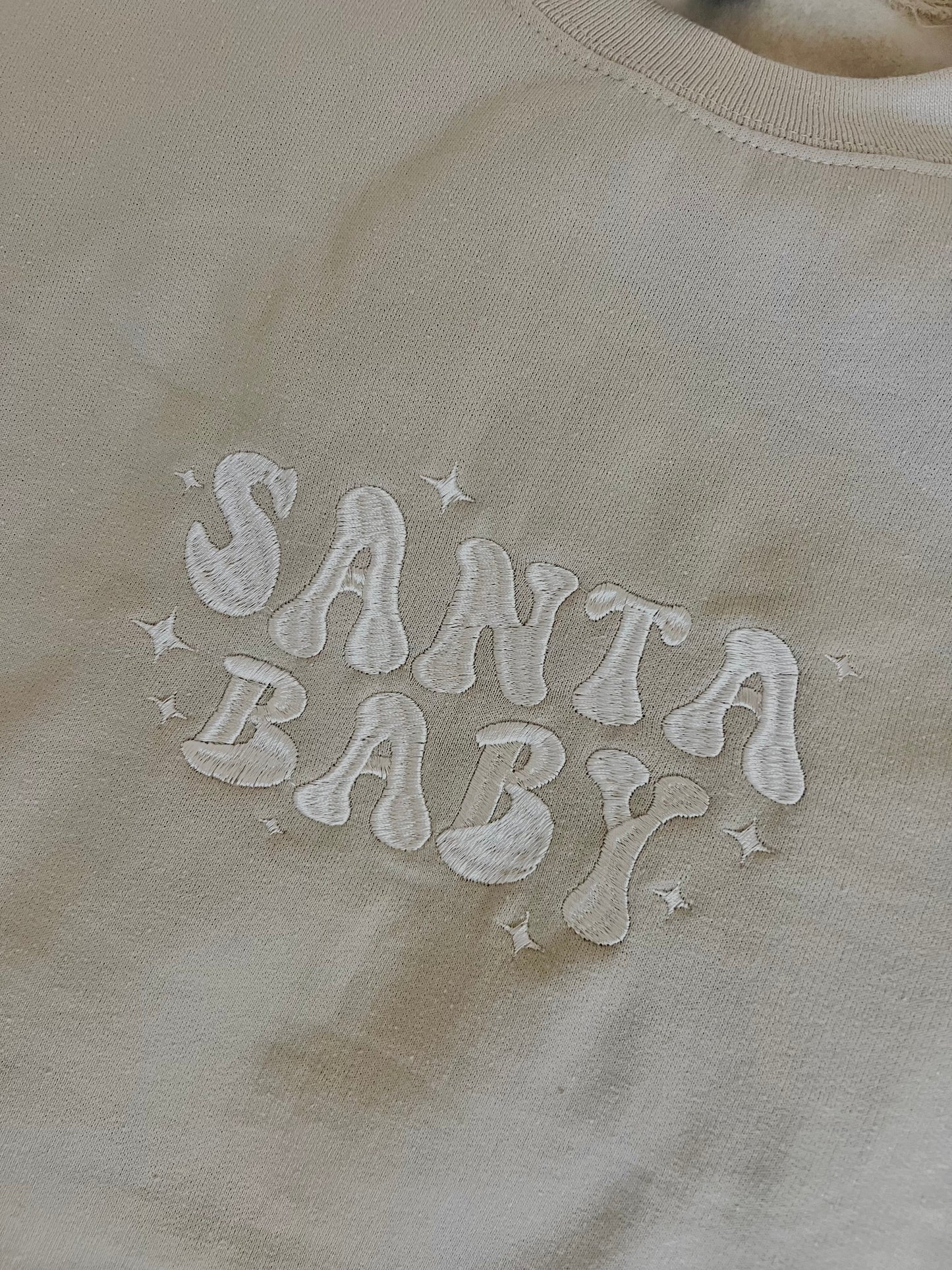 santa baby sweatshirt