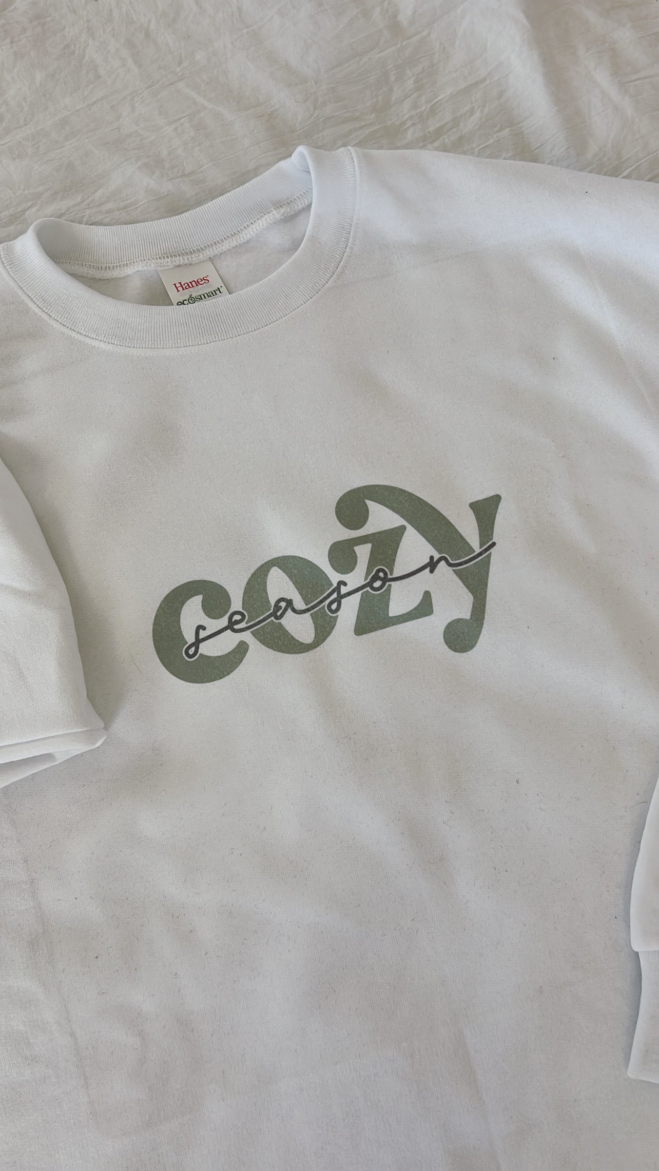 cozy season sweatshirt