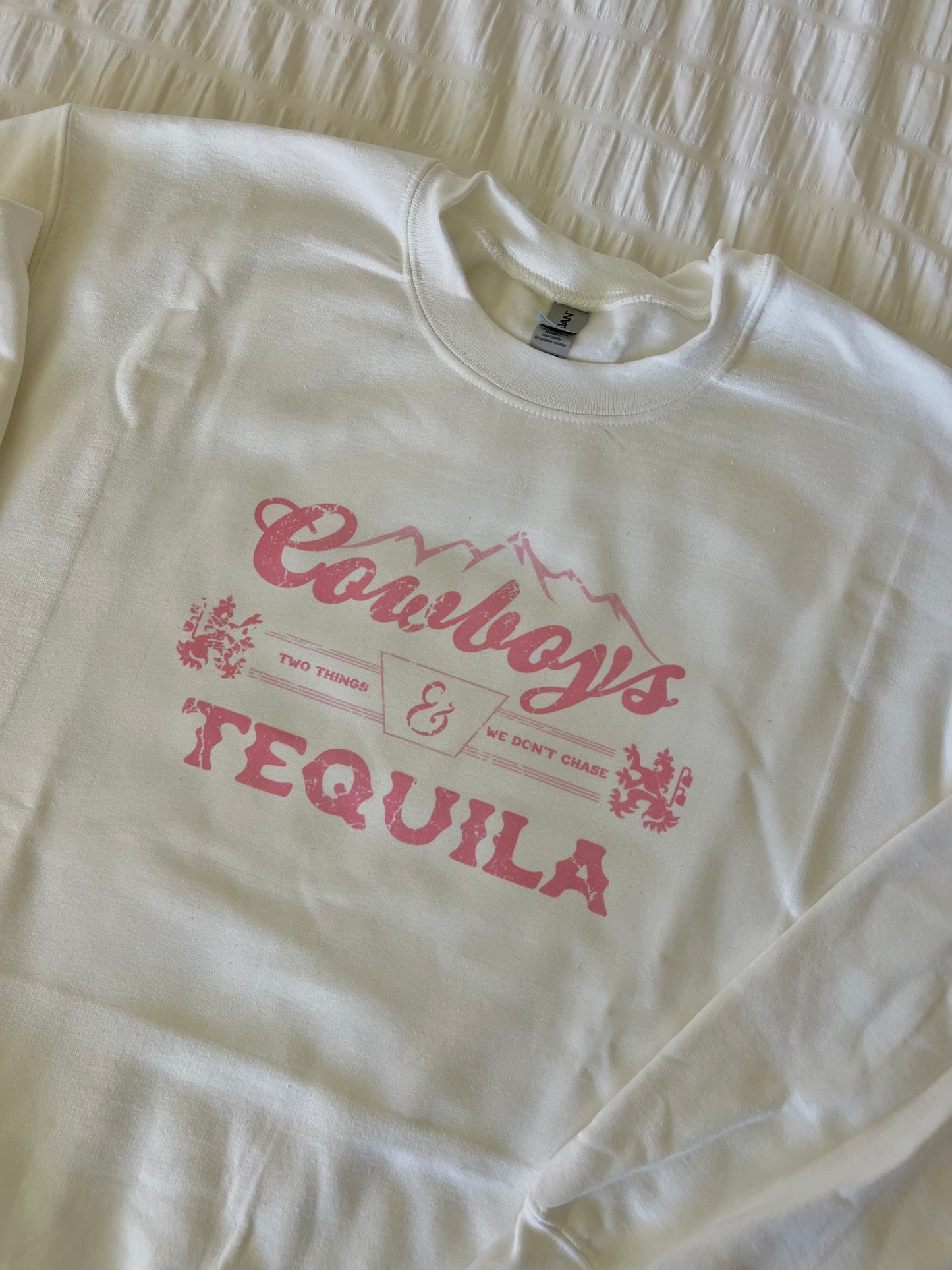 cowboys & tequila sweatshirt