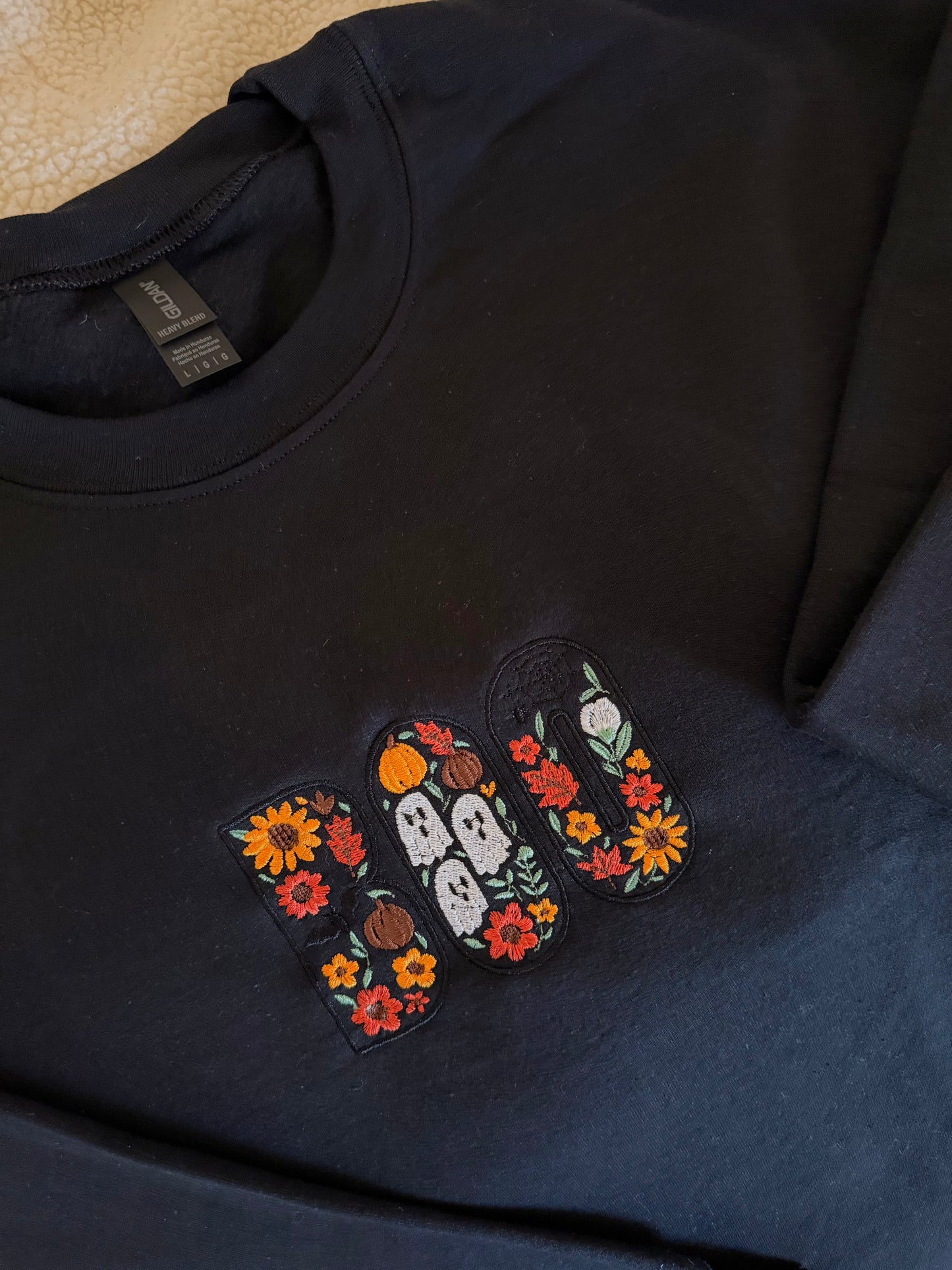 BOO sweatshirt