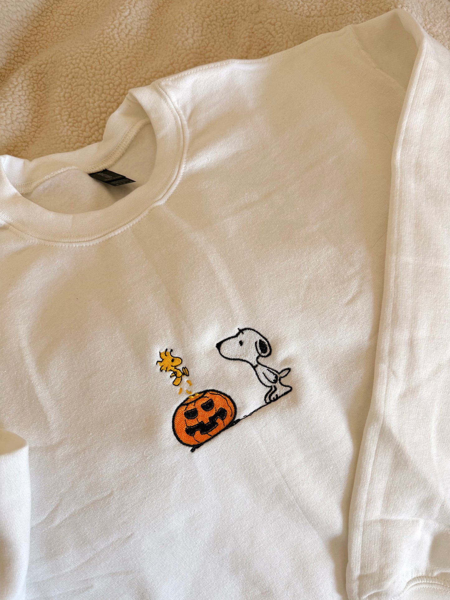 snoopy pumpkin swetshirt