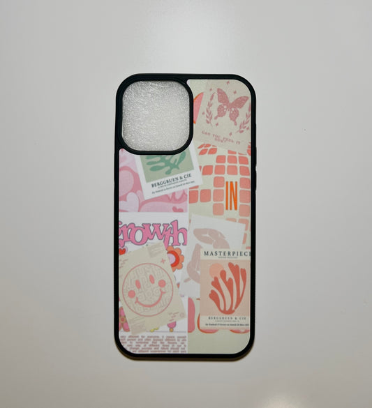 happy collage iphone case