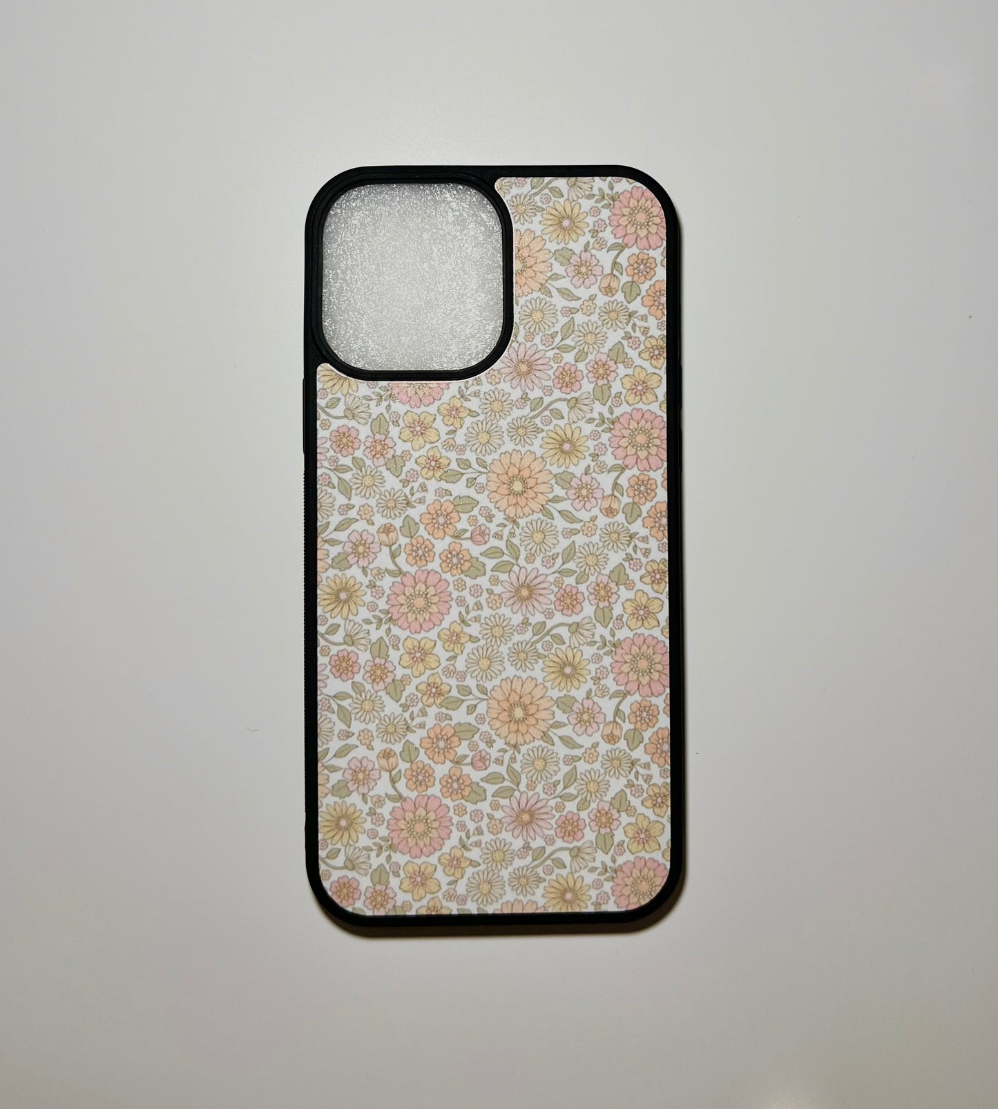 floral filled iphone case