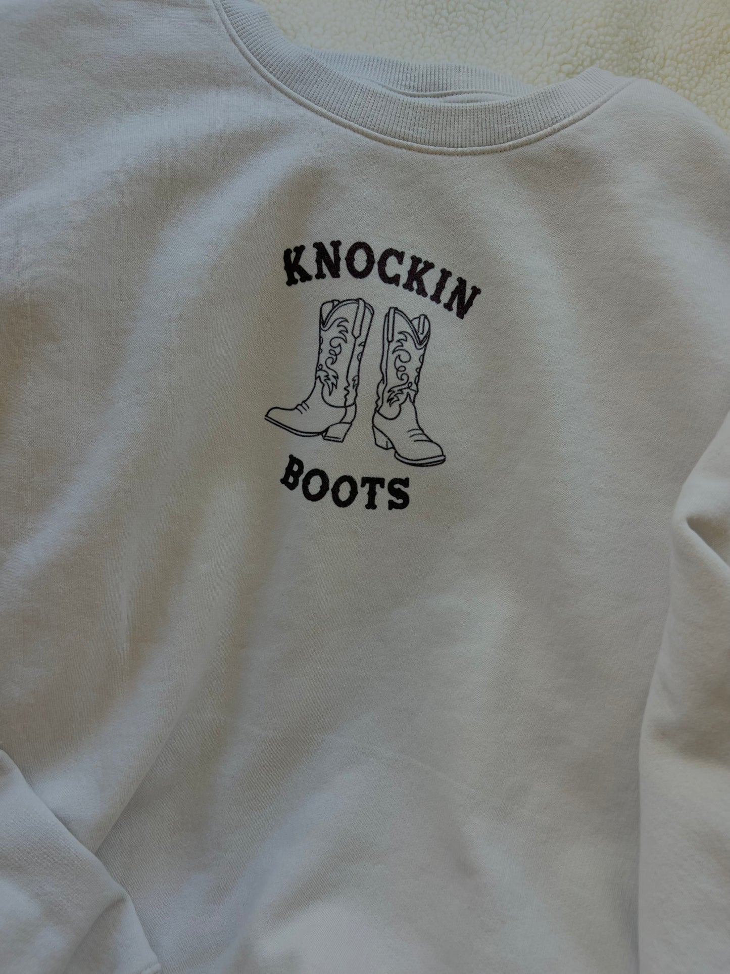 knockin boots sweatshirt
