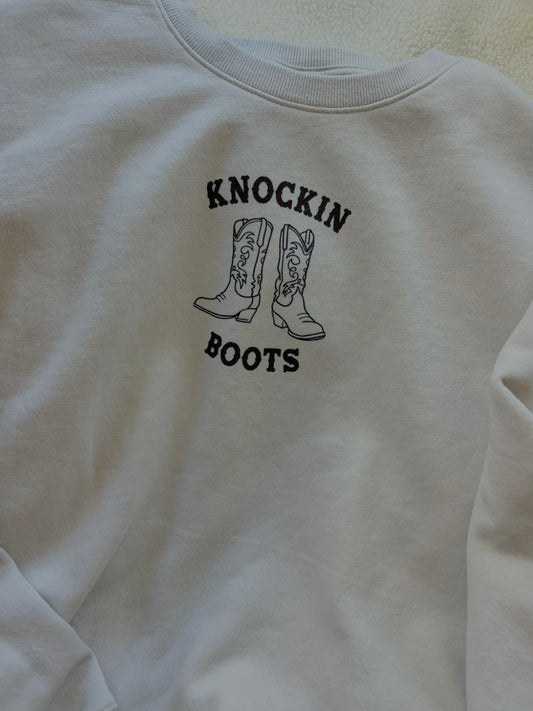 knockin boots sweatshirt