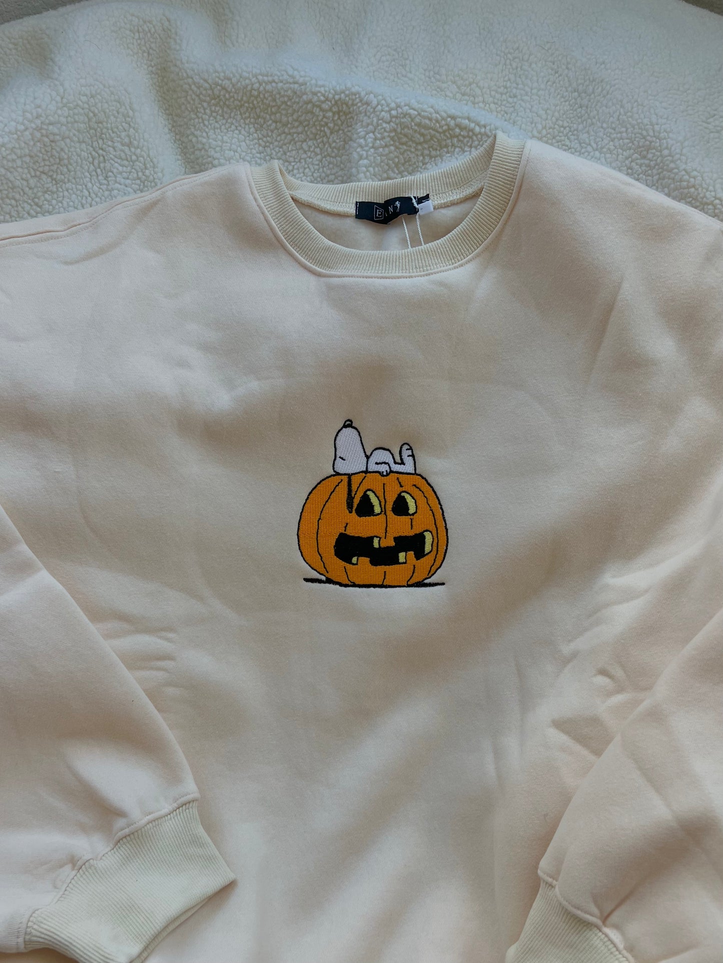 snoopy pumpkin sweatshirt
