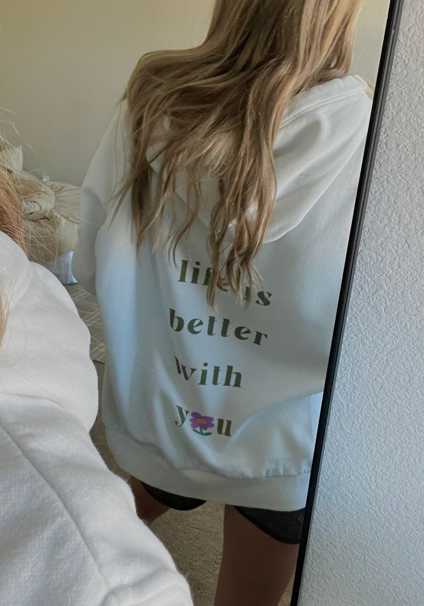 life is better with you zip up